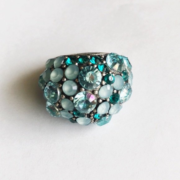 Forever 21 Jewelry - Aqua Statement Ring